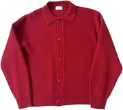 [rockible] Men's Cardigan Sweater Outerwear for Sports and Casual Outings