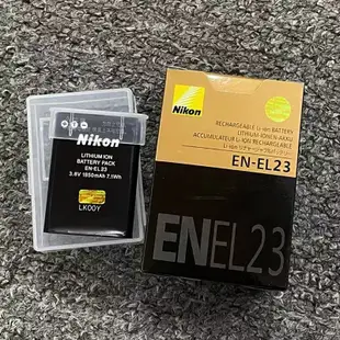 【精選】原廠 Nikon 尼康 EN-EL23 相機電池  P600 P610 S810C B700 MH-67P充電器
