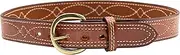 [Bianchi] B12 Tan Reversible Sport Stitched-Belt