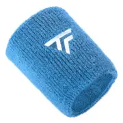 Tecnifibre Absorbent Squash Tennis Sweatband Wristband XL - Azure Blue