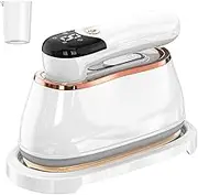 Travel Clothes Steamer with LCD Screen, 20S Fast Heat-up 1200W an Electric Iron with 180° Rotatable Handle and 180ML Water Tank, 4 Steam Levels, Handheld Wrinkles Remover for Home, Office, Travel