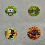 口袋妖怪硬幣 TAZOS ROWLET 十二面體點燃 INCINEROAR