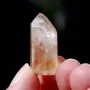 Amphibole Quartz Crystal Mini Tower, Lithium Quartz e11
