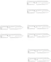 minkissy Eye Pupil Distance Ruler Pd Ruler Pd Glasses Ruler Measure Ruler Optical Dispensing Ruler Pupillary Distance Ruler Key Measurement Tool Measuring Measurements Plastic