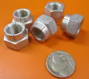 Cadmium Plated FlexLoc Hex Nut RH, 1/2"-20 x 3/4" W x 39/64" H, 5 Pc