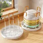 Retractable Bowl Drain Rack Dish Storage Organizer Stand Drying Holder Kitchen