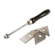 Heat Gun Contour Scraper Sets with 3 Different Tips - Heat Gun Scraper Tool Kit