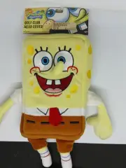 NWT Spongebob Golf head cover for driver 460cc H-480 Yellow Plush Headcover 2008