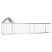 Walk-in Chicken Coop Roof Cover Run Pet Cage Rabbit Hutch House Large 5x1x1.5M