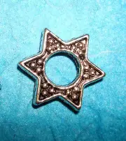 Spacer Bead Charms Bead Frame Star Charm Astrology Astronomy Jewelry Findings