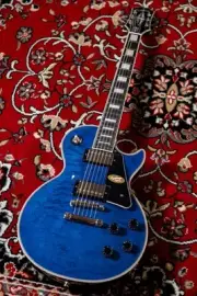 Epiphone Les Paul Custom Quilt Viper Blue Shimamura Musical Instruments Limited