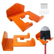 2 Pack Steel Weedeater Hanger,Wall Mounted Grass Trimmer Rack,Heavy Duty Ladder