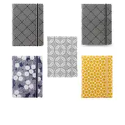 Filofax Pocket Impressions Notebook - Grey/White