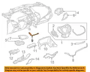 GM OEM 16-19 Volt Instrument Panel Instrument Panel Components-Applique 23379112