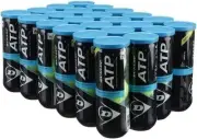 DUNLOP ATP Championship Tennis Ball,Case (24 Cans ATP Championshp Xtra Duty)