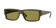 Diesel DL2003 2024/2 Men's Sunglasses Green Size 57