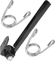 JECOMPRIS 1 Set Retro Accessories Springs Solo Seat Bracket Mounting Solo Seat Springs Saddle Motorcycle Solo Seat Mounting Bracket Motorcycle Solo Seat Spring Iron Black