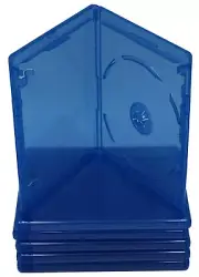 Viva Elite 12.5mm 1 Disc Premium Bluray Replacement Movie Storage Case 6 Pack