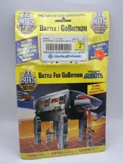 Challenge Of The GoBots - Battle For GoBotron Cassette Tape & Book NEW 1984 VTG