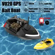 500M Remote Control Distance Fishing Bait Boat V020 Sonar RC 2KG Bait Speedboat