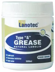 LANOTEC TypeA Grease 500ml Natural Lanolin Food Safe Best Lubricant Sealant