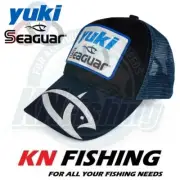 YUKI SEAGUAR CAP Lux Fishing Cap with YUKI and SEAGUAR Logos