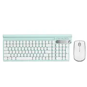 LT500 3 Color Rechargeable 2.4G Wireless Ultra-thin Keyboard and 1500 Ultra-thin Office Mouse Combo for PC Laptop