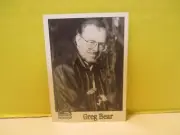 Booksmith Author Trading Card #485 GREG BEAR 2002 for VITALS