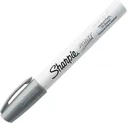 Sharpie 35560 Paint Marker, Oil Base, Medium Point, Silver