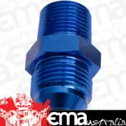 Aeroflow AF737-10 Metric M24 x 1.5mm to -10AN Blue Male M24 x 1.5mm to -10An