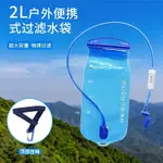 戶外用品戶外濾水器凈水器過濾器淨水器戶外重力水袋過濾凈水器大通量超濾膜99.999%去除率野外生存用品