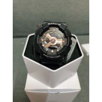 G-SHOCK BABY-G女錶 黑玫瑰金 運動手錶