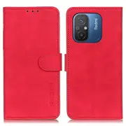 For Xiaomi Redmi 11A 4G/12C 4G Retro Texture Phone Case Flip Wallet Stand Anti-drop Phone Cover