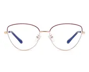 G53 Outdoor Riding Smart Color Lens Anti-blue Light Sunglasses TR90 Rose Gold Frame Wine Red Day and Night Driving Glasses UV400