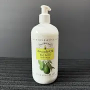 Crabtree & Evelyn Avocado Oil Body Lotion 16.9 FL OZ New Pump Bottle