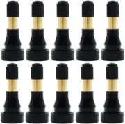 High Pressure Tire Valve Stems with Caps - 10PCS TR600HP Set
