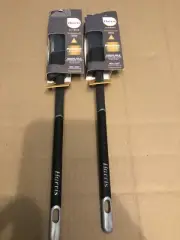 2 x Harris Ultimate Woodwork Gloss Triangular 20mm Brush With Storage Case
