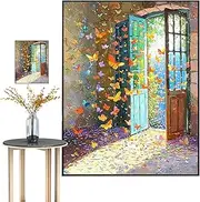 Gem Painting Kit | Gem Art Paintings Jewel Art Butterfly Painting - Gem Art Butterflies, Gem Art Paintings Kit for Home, Wall Decor, Living Room