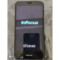 在飛比找蝦皮購物優惠-InFocus M372 酷玩機 4G手機黑色(故障機)無盒