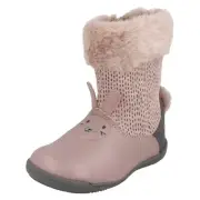 Girls Clarks Casual Boots Iva Time