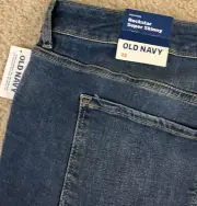 NWT~Old Navy Women’s Jean~High Rise~Rockstar Super Skinny~Secret Slim Pockets~22
