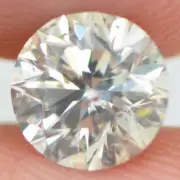 Loose Round Shape Diamond White 1.07 Carat G/SI1 Real Natural Enhanced Polished