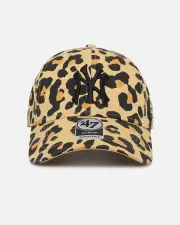 [47 Brand] 47 Brand New York Yankees 'Bagheera' 47 Clean Up Strapback Light Gold - Size ONE ONE Light Gold