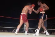 Ken Norton Lands A Punch Against Ron Stander Old Boxing Photo