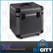 Record Storage Road Case DJ 12" Vinyl LP Carry Box Heavy Duty Portable Hard Case