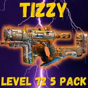 (PS4/5 PC XBOX) - TIZZY 250% PHASECAST - Level 72 M10 - 5 PACK