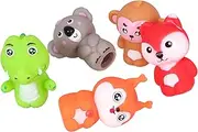 FELTECHELECTR 5Pcs Animal Finger Puppets Stretchy Puppet for Interactive Storytelling and Parent Bonding Engaging Educational Activity for Preschool and Home Play