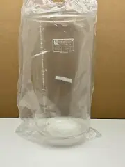 Applikon Biotechnology 7L Replacement Bioreactor Glass Vessel 7-Liter -1/0.5barg