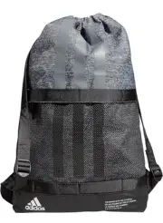 adidas Amplifier II Blocked Sackpack, Jersey One Size, Onix Grey/Black