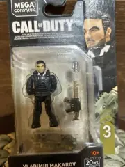 Call Of Duty Vladimir Makarov Mega Construx Toy Figure - Brand New - NIB